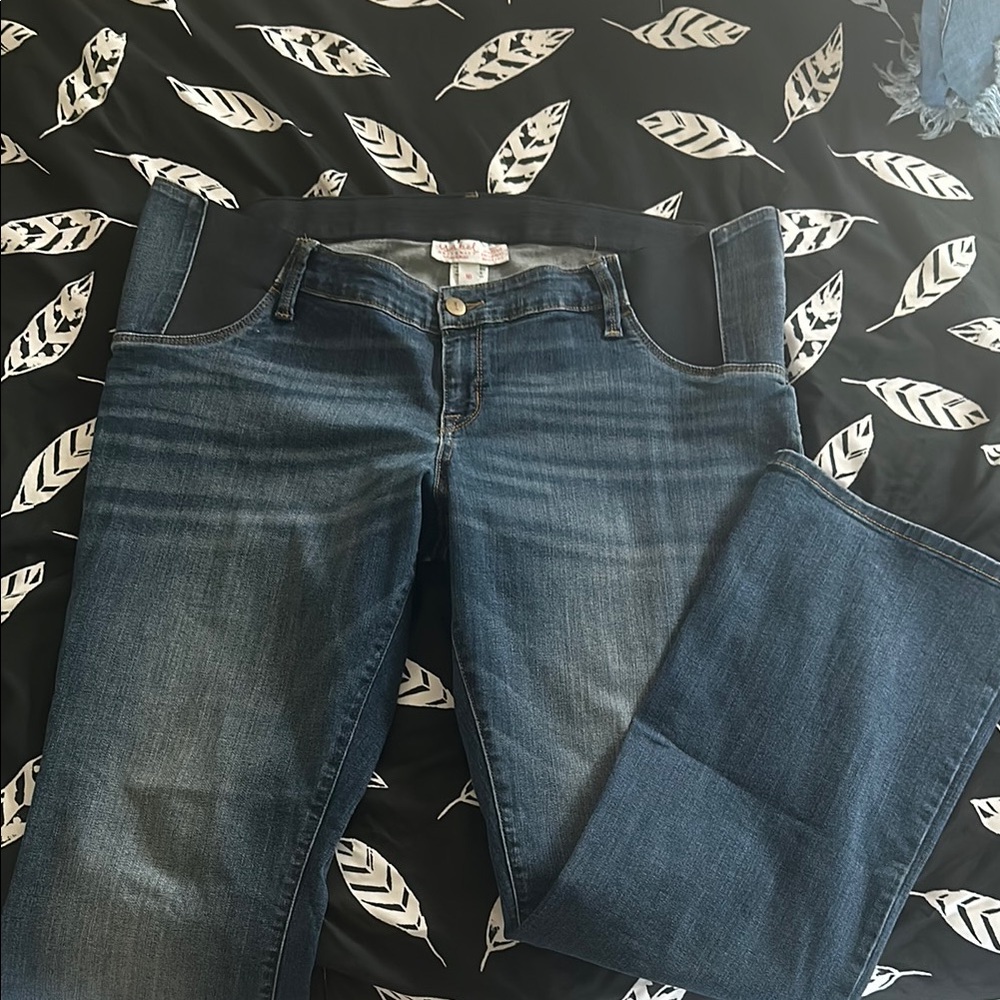 Isabel Maternity by Ingrid & Isabel Blue Denim Overalls